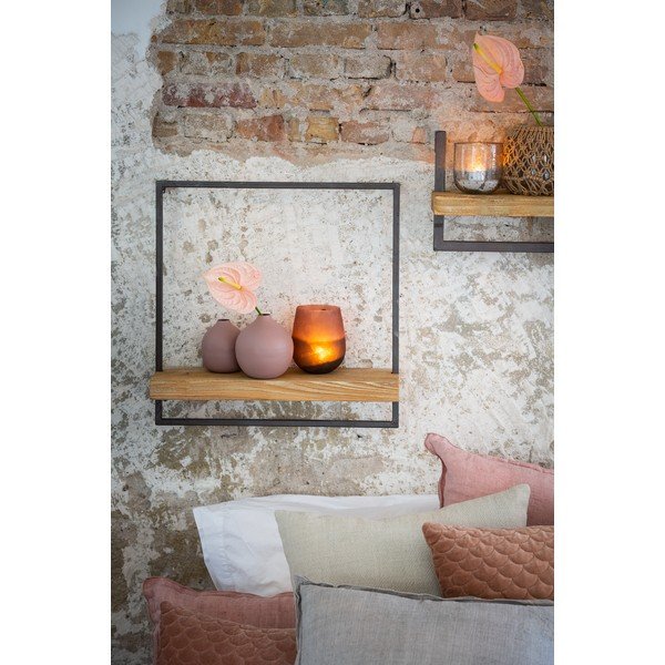 Police od jelovine u prirodnoj boji Maddison - Light & Living-image-1