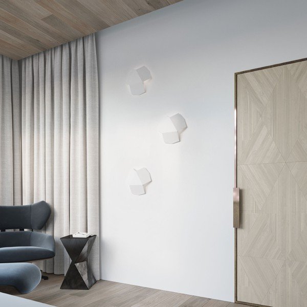 Bijela zidna lampa Hiru – Sollux-image-1