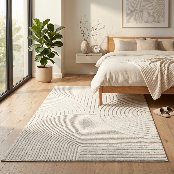 Krem tepih 120x170 cm Whirl – ESTE-image-4