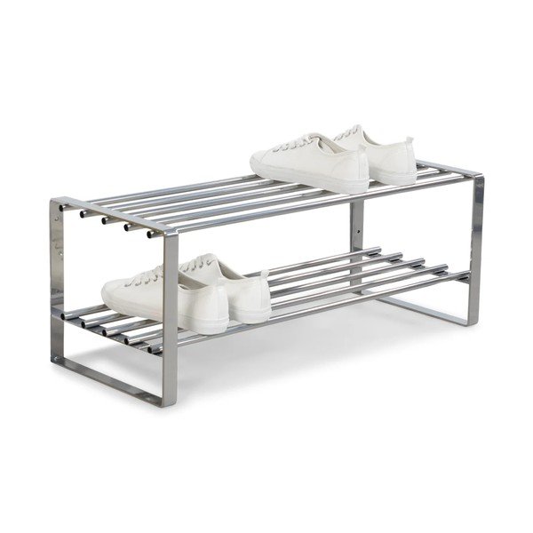 Metalni ormarić za cipele u srebrnoj boji 70x29x27 cm Rex – Spinder Design-image-3