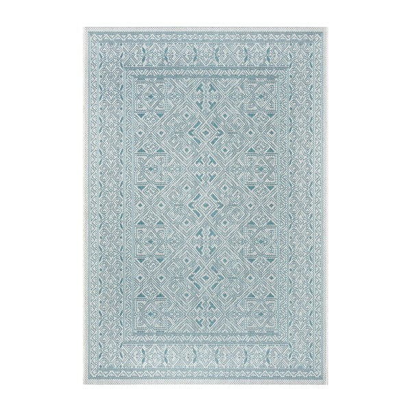 Tirkizno-bež vanjski tepih NORTHRUGS Cuadrado, 200 x 290 cm