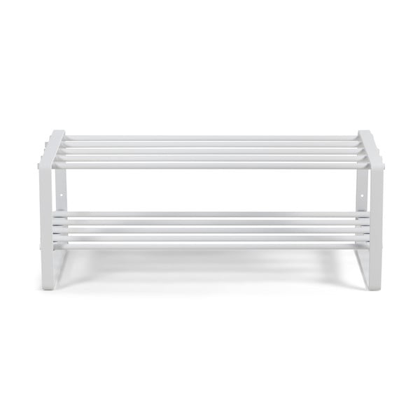 Bijeli metalni ormarić za cipele 70x29x27 cm Rex – Spinder Design-image-1