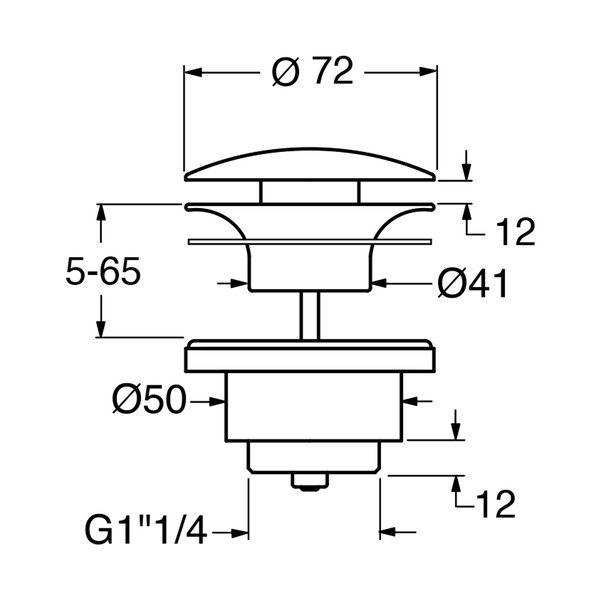 Odvodni čep Gsi – Sapho-image-1