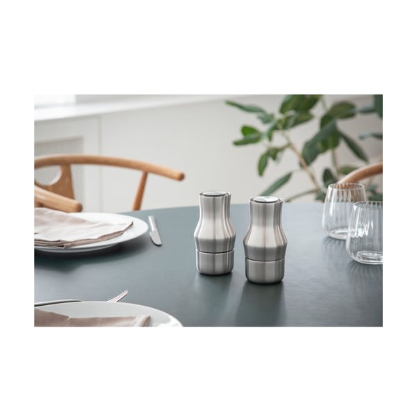 Mlinac od nehrđajućeg čelika u mat srebrnoj boji Dorotea – Gense-image-4