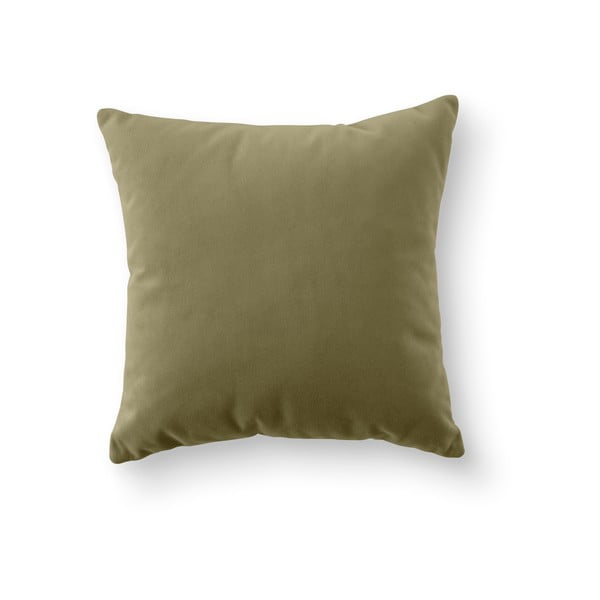 Zeleni baršunast ukrasni jastuk za sjedeću garnituru Bean – EMKO