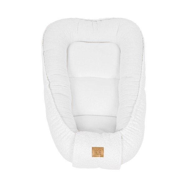Bijelo gnijezdo za bebe 55x83 cm – Meowbaby