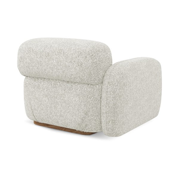 Krem modularna sjedeća garnitura (s lijevim kutom) Ailani – Makamii-image-3