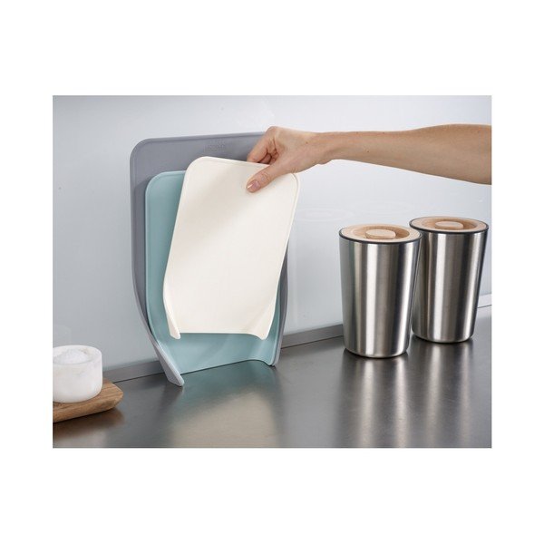Set s 3 sivo-plave daske za rezanje Joseph Joseph Nest Chop-image-1