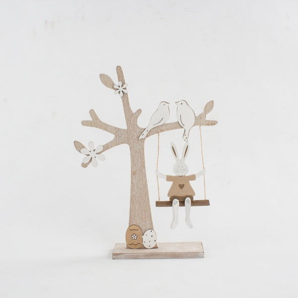 Drveni ukras Dakls drvo s ljuljačkom