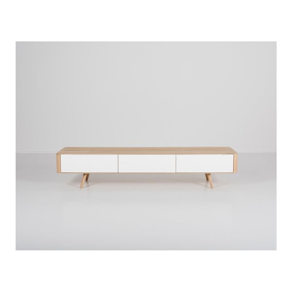 TV komodal od hrastovine Gazzda Ena, 225 x 42 x 45 cm-image-4