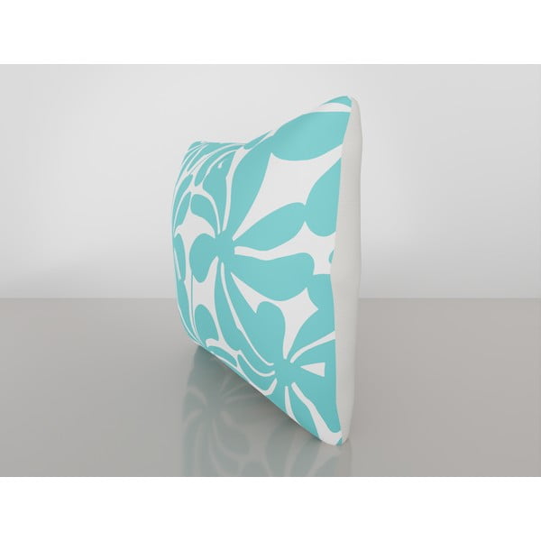 Tirkizno-bijela jastučnica Vitaus Jungle Paradiso, 43 x 43 cm-image-2