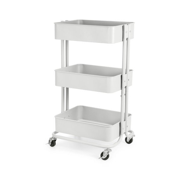 Metalna kolica za posluživanje na kotačima 36,5x43 cm Grena – Compactor