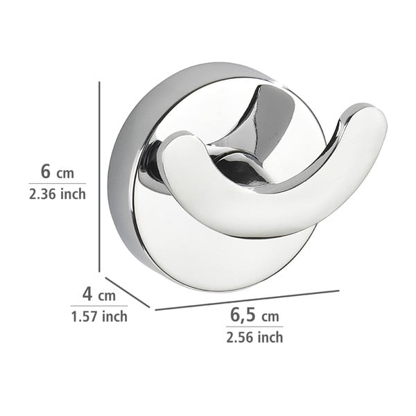 Samostojeća kuka Wenko Vacuum-Loc Capri Duo opterećenja do 33 kg-image-4