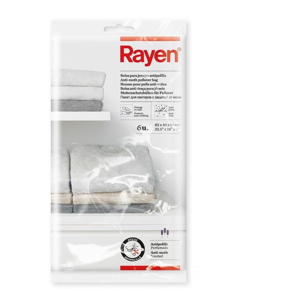 Plastične zaštitne navlake za odjeću u setu 6 kom – Rayen