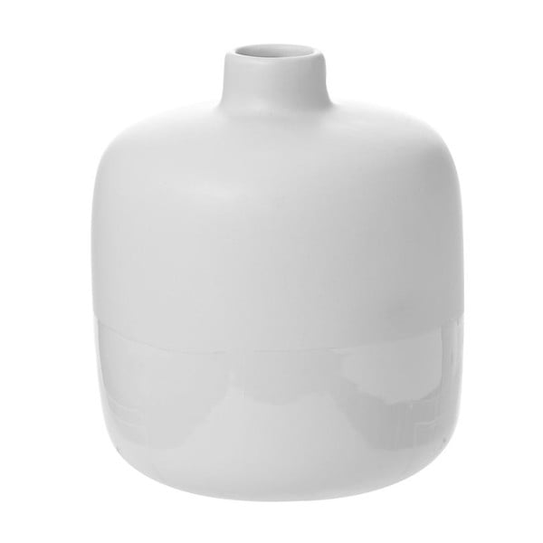 Vaza Shade Dip White, 17x17x18,5 cm