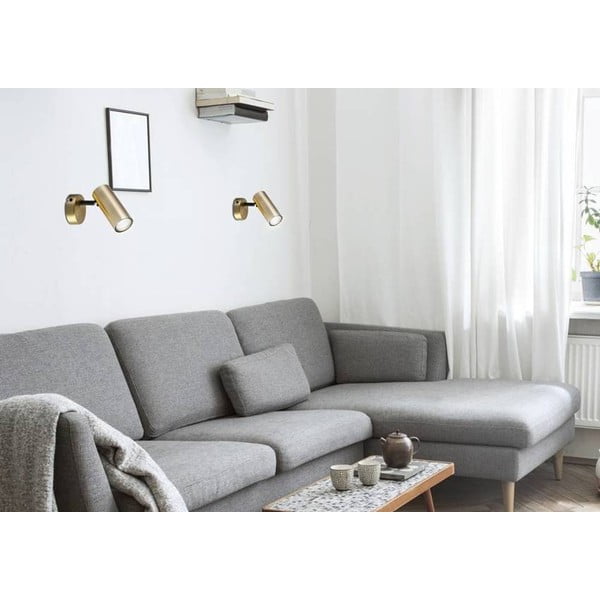 Metalni reflektor u zlatnoj boji 8x16 cm Colly – Candellux Lighting-image-3