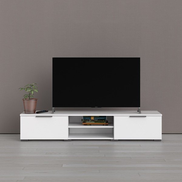 Bijela TV komoda Tvilum Match, 173 x 33 cm-image-1