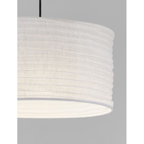 Bijela lanena viseća svjetiljka ø 38 cm Linnet – Nova Luce-image-4