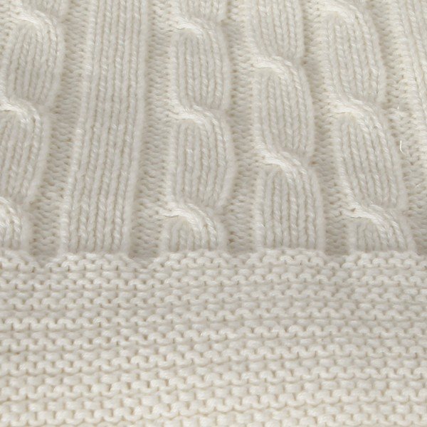 Bijeli pamučni pokrivač Homemania Decor Softy, 130 x 170 cm-image-1