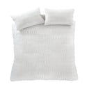 Bijela posteljina za jedan krevet 135x200 cm Seersucker - Catherine Lansfield
