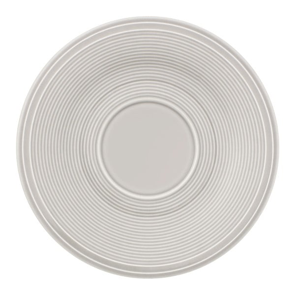 Bijelo-sivi porculanski tanjurić Villeroy & Boch Like Color Loop, 15,5 cm