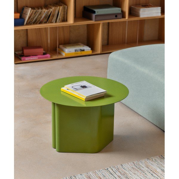 Metalni okrugao pomoćni stol ø 55 cm Arvin – Kave Home-image-2