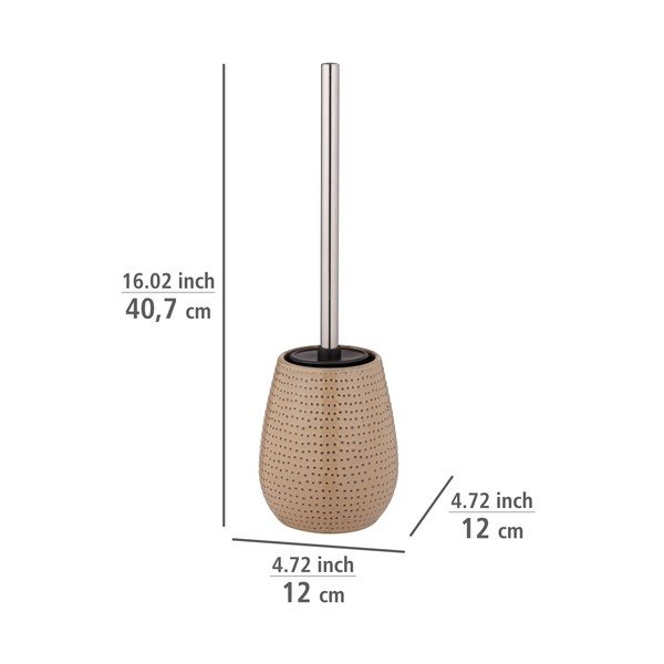 Bež keramička WC četka Bellante - Wenko-image-2