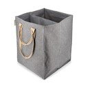 Siva tekstilna košara za rublje 71 l Laundry Hub Tweed duplo – Rolser