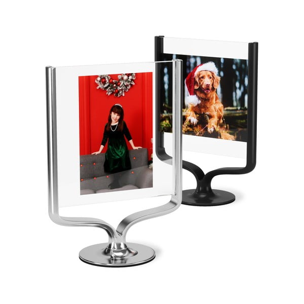 Metalni stojeći okvir u srebrnoj boji 18x25 cm Wishbone – Umbra-image-3