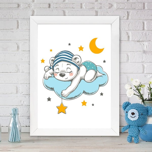 Dječja slika 24x29 cm Teddy - Wallity-image-1