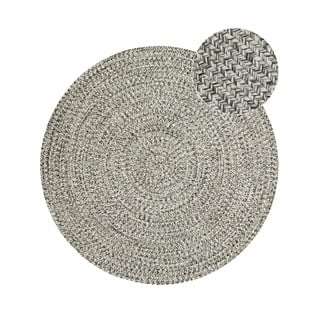 Sivo-bež okrugli vanjski tepih ø 150 cm - NORTHRUGS