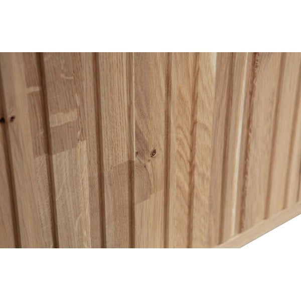 TV komoda u dekoru hrasta u prirodnoj boji 150x56x44 cm Gravure – WOOOD-image-1