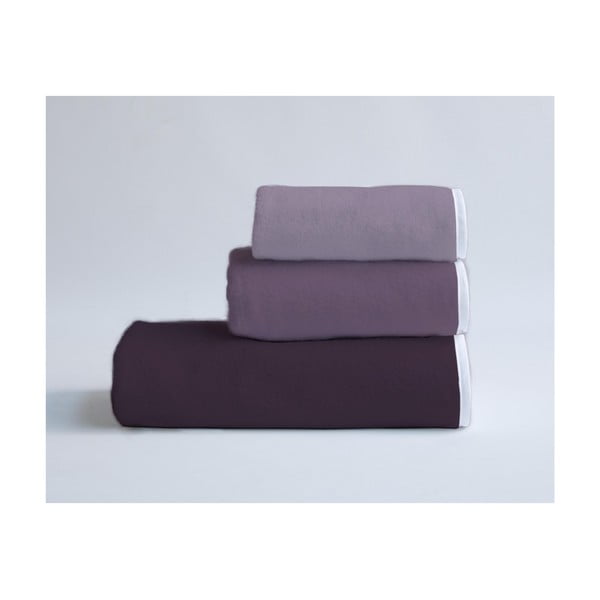 Set od 3 pamučna ručnika Velvet Atelier Violet Pallete