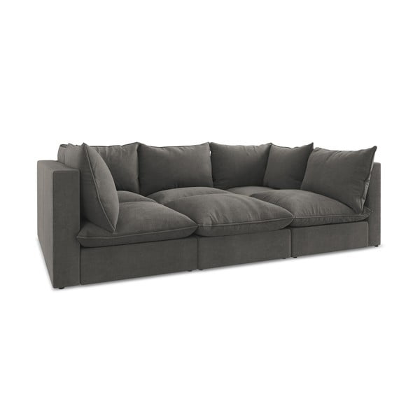 Tamno siva sofa 255 cm Manao – Makamii-image-1