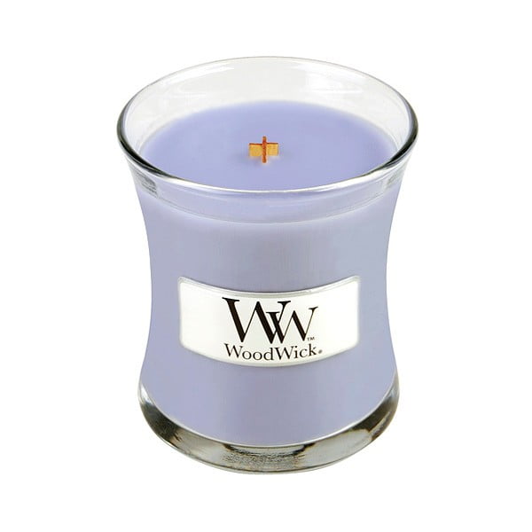 Mirisna svijeća WoodWick Lavender Bath, 20 sati gorenja
