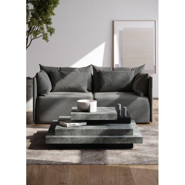 Antracit siva sofa 190 cm Dune - TemaHome-image-3