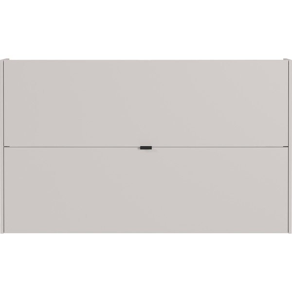 Krem preklopni/viseći ormarić za cipele u dekoru hrasta 140x83x18 cm Ameca – Germania-image-2