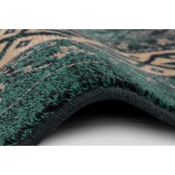 Petrolej zeleni vuneni tepih 200x300 cm Mia – Agnella-image-2