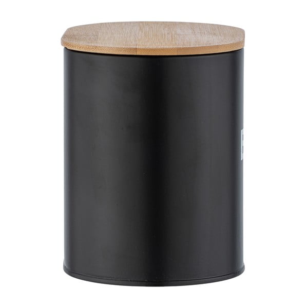 Crna posuda za kupaonicu s poklopcem Wenko Gara-image-4