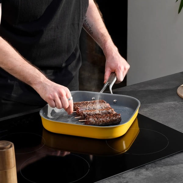 Grill tava s keramičkim premazom ø 28 cm Meda 3.0 – FABINI-image-2