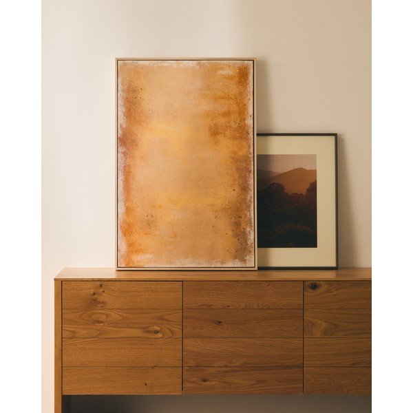 Ručno oslikana slika s okvirom/na platnu 60x90 cm Selnar – Kave Home-image-2
