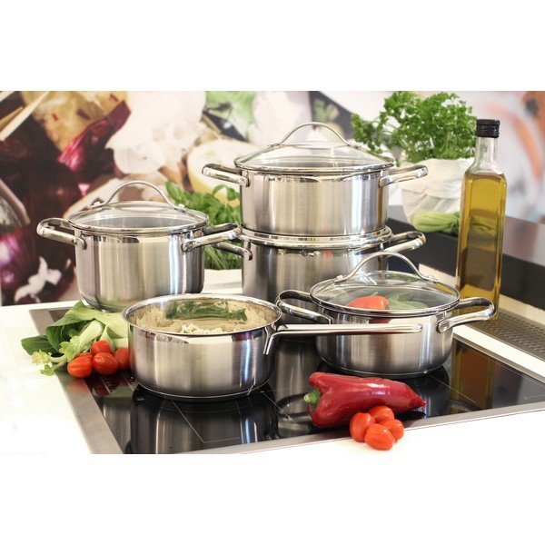 Set lonaca 9 kom od nehrđajućeg čelika Horizon – ELO-image-3