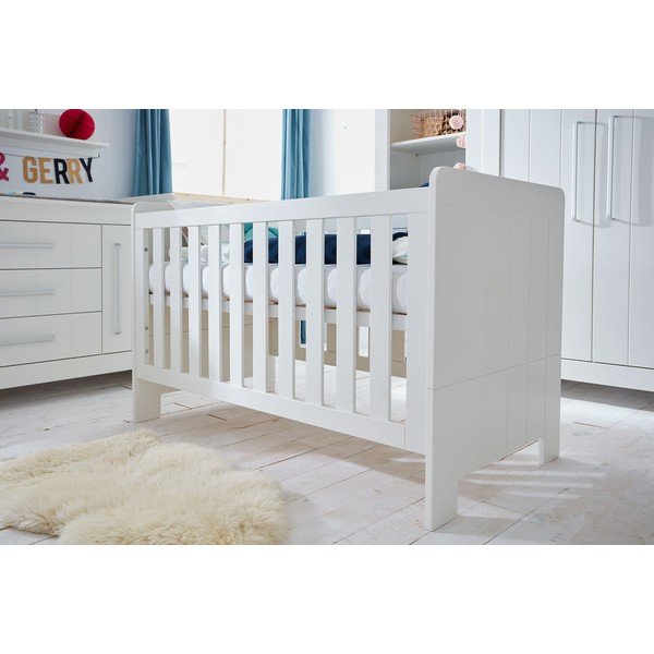 Bijeli dječji krevetić Pinio Calmo, 120 x 60 cm-image-1