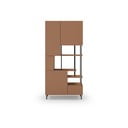 Ciglasta biblioteka 84x175 cm Perla – Marckeric