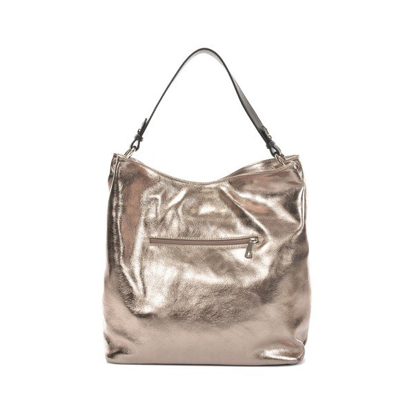 Kožna torbica u brončanoj boji Mangotti Bags Studo-image-3