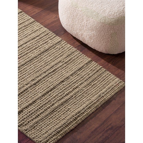 Bež ručno rađena vunena staza 80x250 cm Camden Parker – Ted Baker-image-2