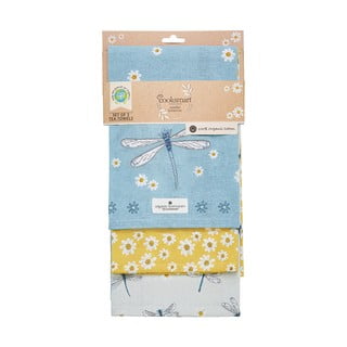 Ručnici od organskog pamuka u setu od 3 kom 45x65 cm English Meadow - Cooksmart ®