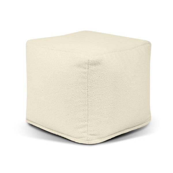 Krem vreća za sjedenje od bouclé tkanine Up! MooG – SLOWDOWN-image-3