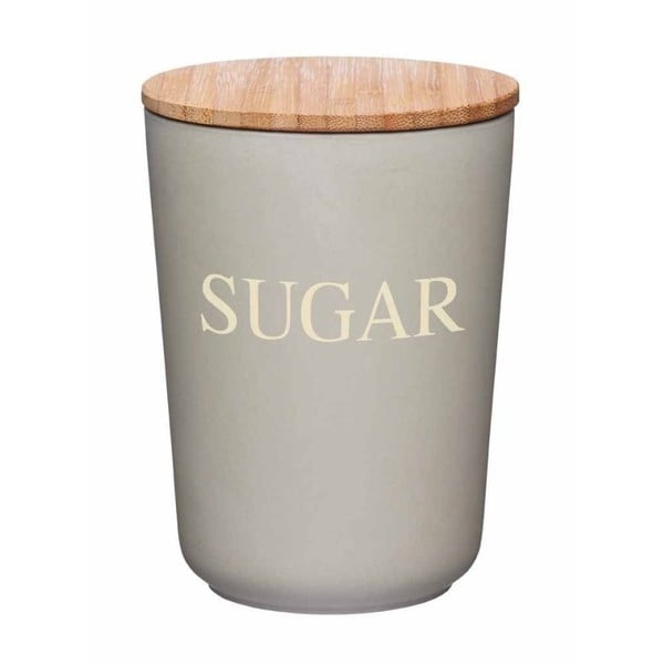 Posuda za šećer s poklopcem od bambusa Kitchen Craft Natural Elements, 800 ml