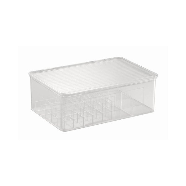 Organizer InterDesign Clarity kutija za ruževe i kozmetiku 27,5 x 18,5 x 9,5 cm-image-1